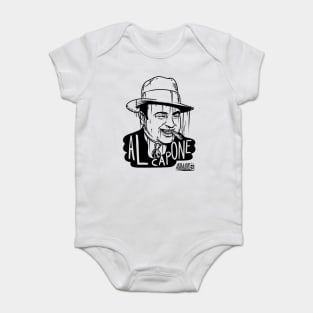 Al Capone Killer Portratis Baby Bodysuit